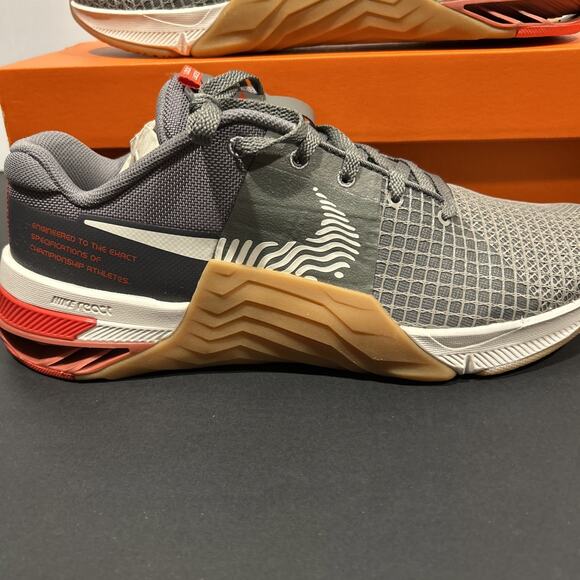 Size 9.5M/11W-Nike Metcon 8 \'Flat Pewter\' DO9328-005 BRAND NEW W OG BOX main image 5
